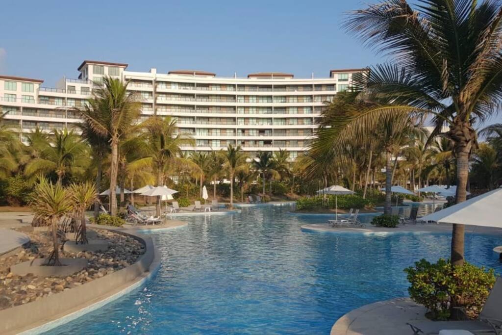 Precioso Departamento En Acapulco Diamante Apartment Luaran gambar